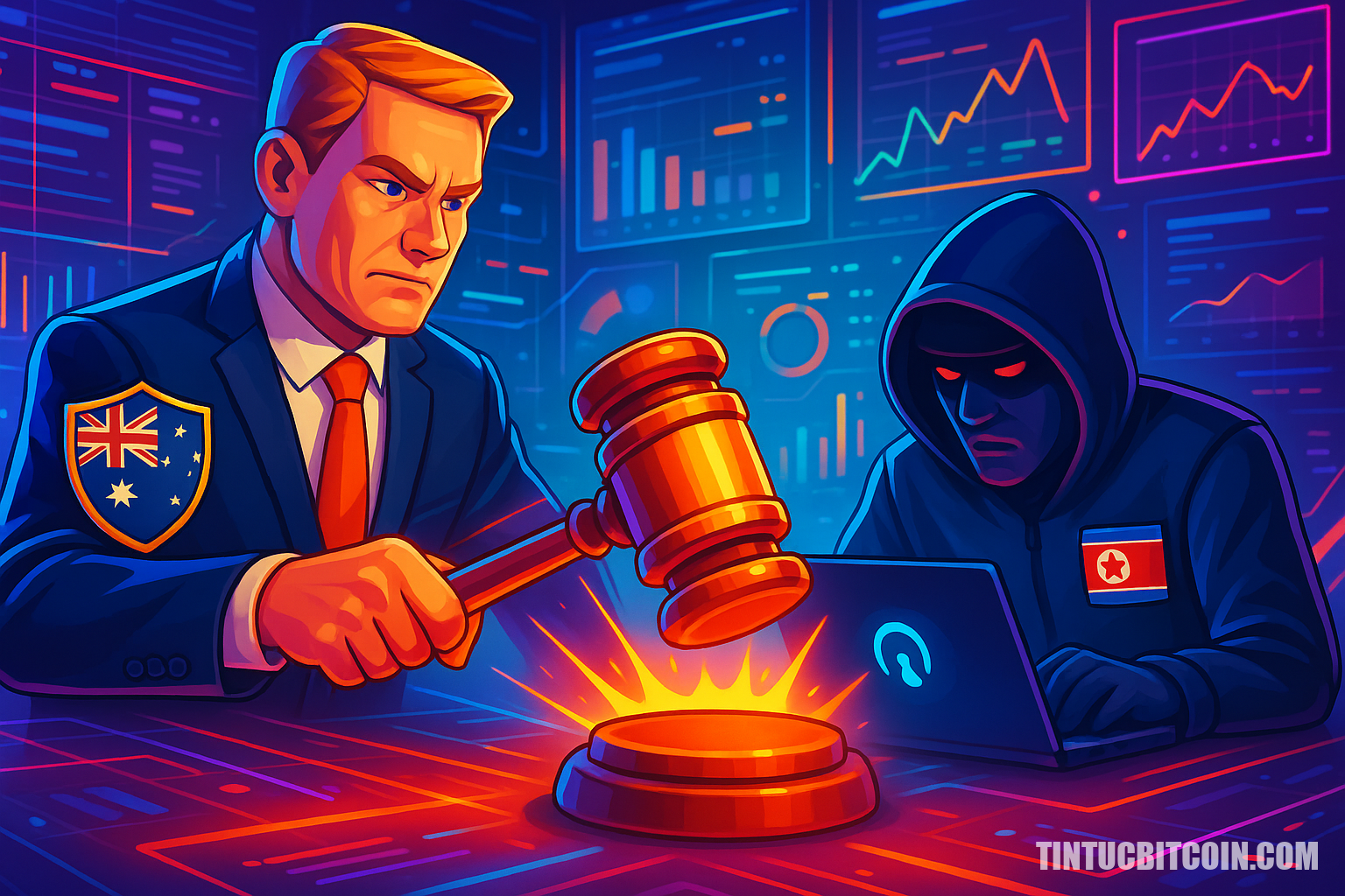 Australia áp lệnh trừng phạt mới lên đế chế tội phạm mạng Triều Tiên - Tin Tức Bitcoin - Cập Nhật Tin Tức Coin Mới Nhất 24/7 2025 Australia áp lệnh trừng phạt mới lên đế chế tội phạm mạng Triều Tiên
