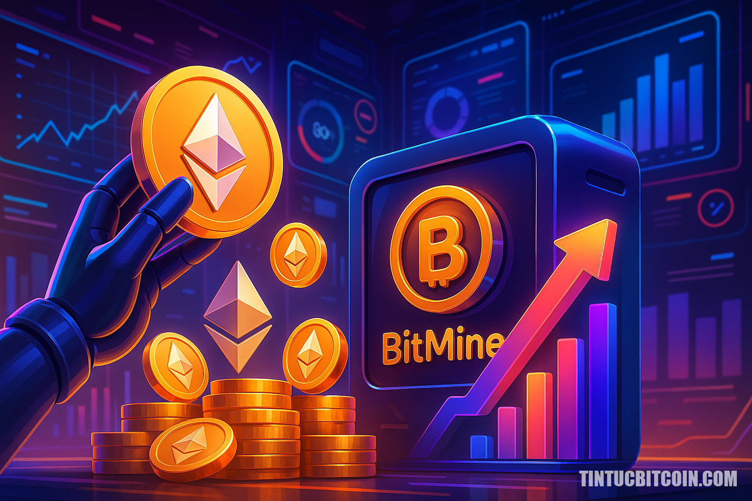 BitMine mua táo bạo 82.000 ETH để tăng tốc kế hoạch alchemy of 5% - Tin Tức Bitcoin - Cập Nhật Tin Tức Coin Mới Nhất 24/7 2025 BitMine mua táo bạo 82.000 ETH để tăng tốc kế hoạch alchemy of 5%