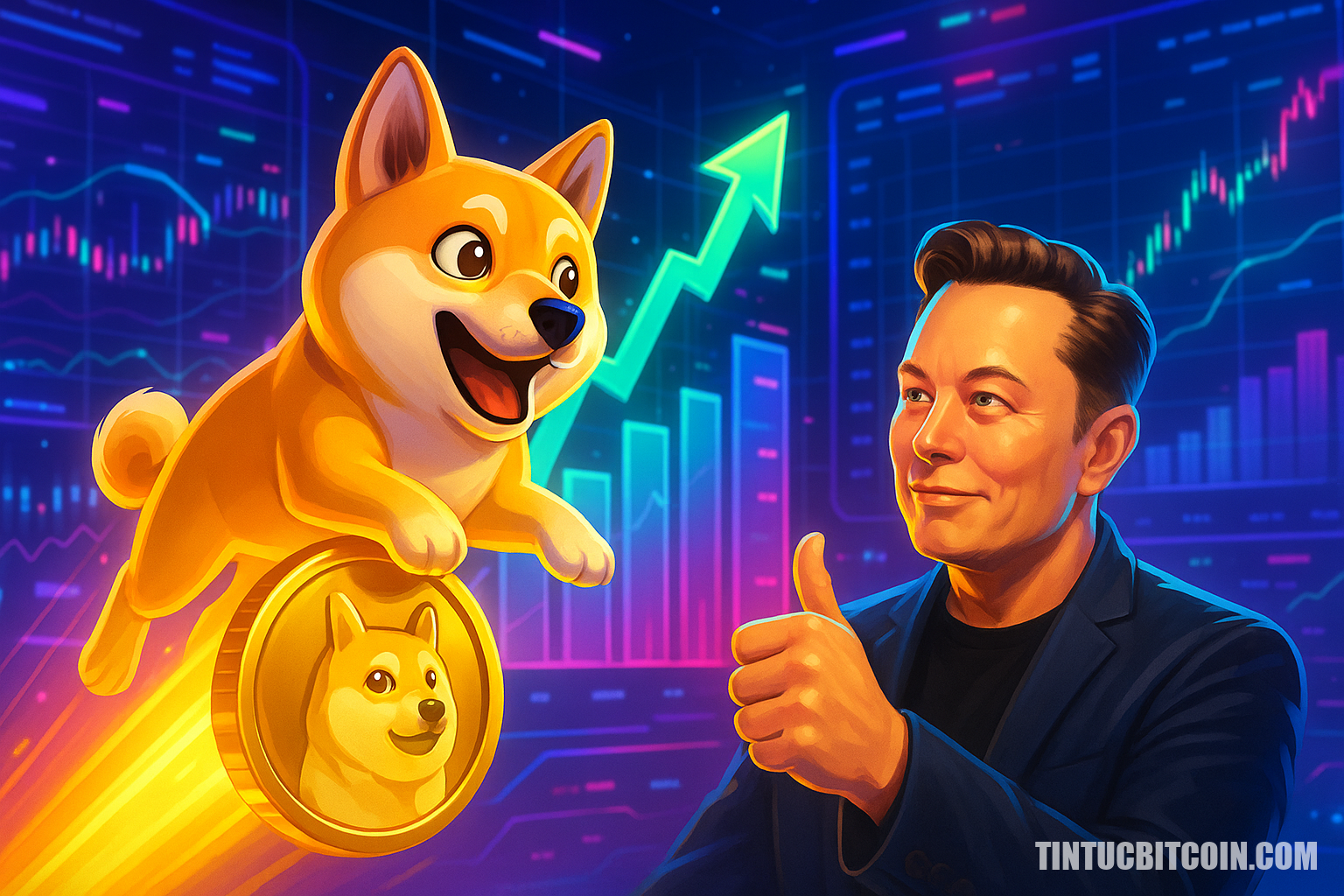 Dogecoin tăng vọt vì đã đến lúc của Elon Musk – On-chain có ủng hộ? - Tin Tức Bitcoin - Cập Nhật Tin Tức Coin Mới Nhất 24/7 2025 Dogecoin tăng vọt vì đã đến lúc của Elon Musk – On-chain có ủng hộ?