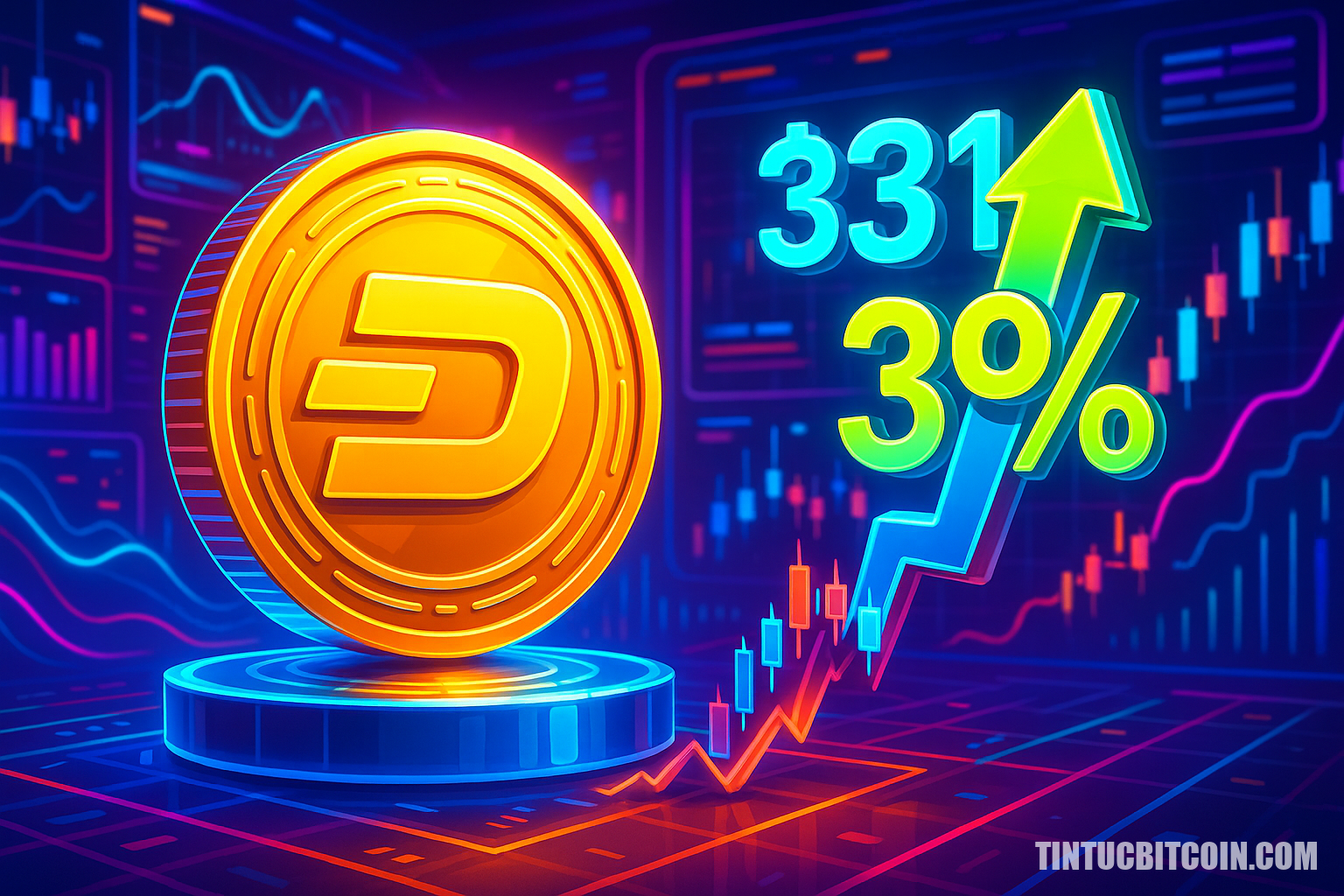 Đồng Dash bật tăng 39% – Đà hướng tới 131 USD hiện có khả thi? - Tin Tức Bitcoin - Cập Nhật Tin Tức Coin Mới Nhất 24/7 2025 Đồng Dash bật tăng 39% – Đà hướng tới 131 USD hiện có khả thi?