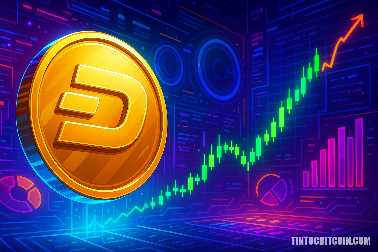 Đồng Dash tăng 49% một ngày, cơn sốt coin ẩn danh áp đảo thị trường - Tin Tức Bitcoin - Cập Nhật Tin Tức Coin Mới Nhất 24/7 2025 Đồng Dash tăng 49% một ngày, cơn sốt coin ẩn danh áp đảo thị trường