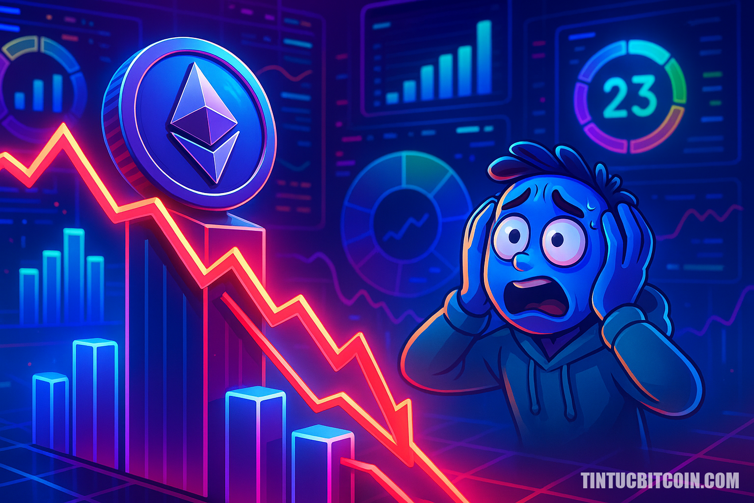 Ethereum dẫn sụt 230 tỷ USD, Altcoin Season Index 23, nỗi sợ dâng - Tin Tức Bitcoin - Cập Nhật Tin Tức Coin Mới Nhất 24/7 2025 Ethereum dẫn sụt 230 tỷ USD, Altcoin Season Index 23, nỗi sợ dâng
