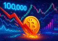 Giá Bitcoin thủng 100K USD, 448 triệu USD long đòn bẩy bị thanh lý