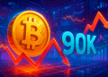 Giá Bitcoin xuống dưới 90K USD khi độ biến động mở rộng