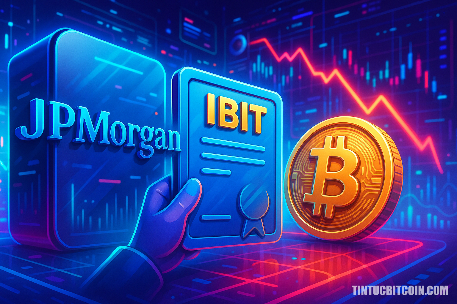 JPMorgan nộp trái phiếu liên kết IBIT lúc BTC lao dốc, trùng hợp? - Tin Tức Bitcoin - Cập Nhật Tin Tức Coin Mới Nhất 24/7 2025 JPMorgan nộp trái phiếu liên kết IBIT lúc BTC lao dốc, trùng hợp?