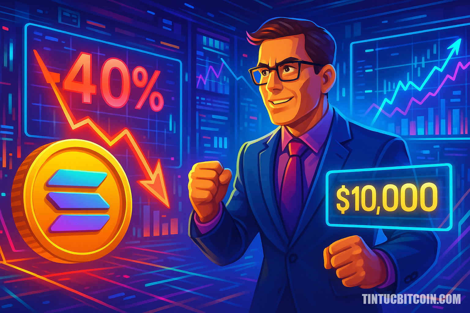 Kho quỹ Solana mất 40%, CIO ONE xem là bước đệm thập kỷ 10.000 USD - Tin Tức Bitcoin - Cập Nhật Tin Tức Coin Mới Nhất 24/7 2025 Kho quỹ Solana mất 40%, CIO ONE xem là bước đệm thập kỷ 10.000 USD