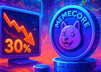 Lệnh bán khống 11,1 triệu USD dồn vào MemeCore, giá giảm 30%