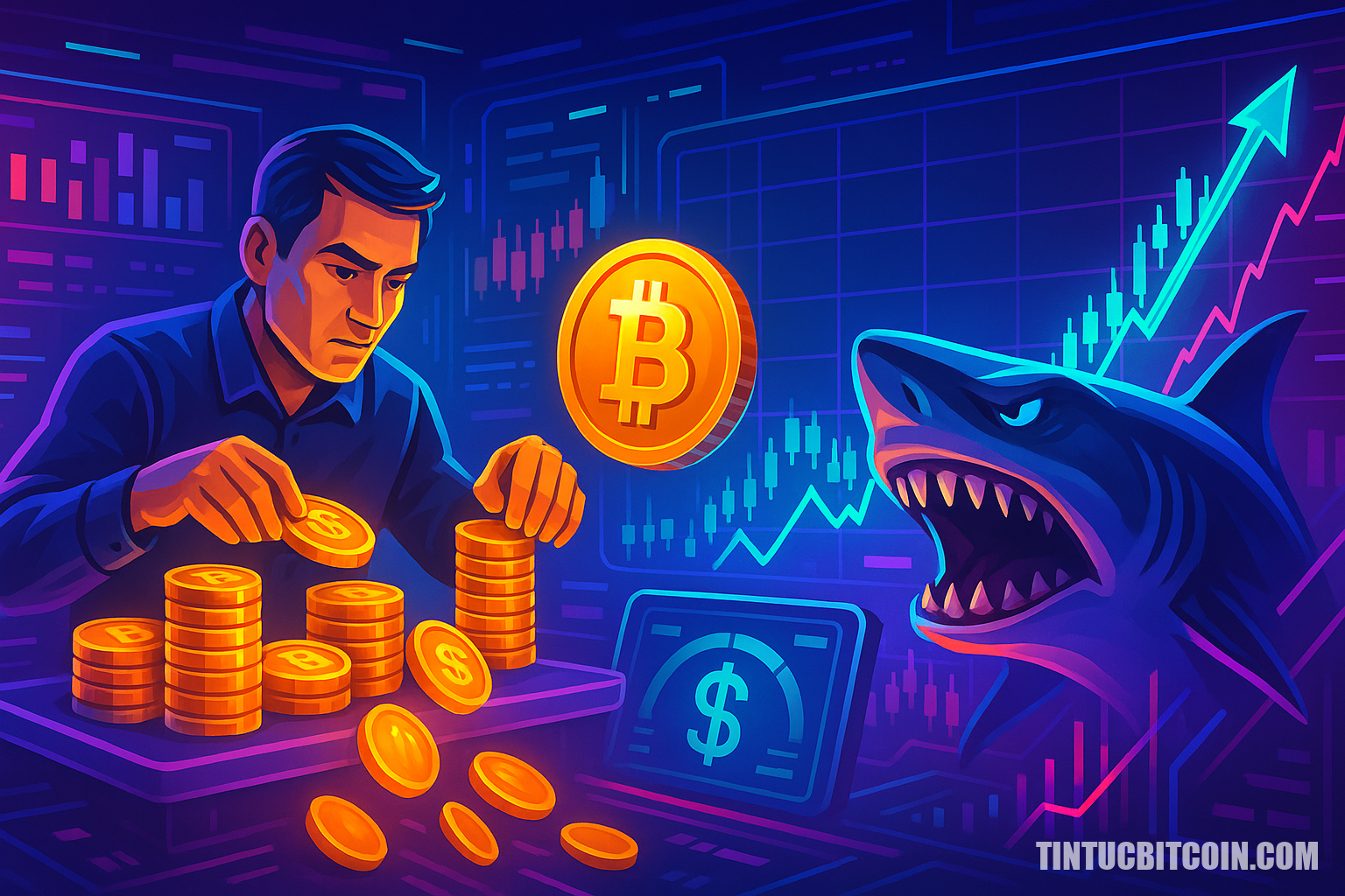 NĐT ngắn hạn xả 148K BTC, BTC giữ 96K USD trước lúc cá mập ép giá? - Tin Tức Bitcoin - Cập Nhật Tin Tức Coin Mới Nhất 24/7 2025 NĐT ngắn hạn xả 148K BTC, BTC giữ 96K USD trước lúc cá mập ép giá?