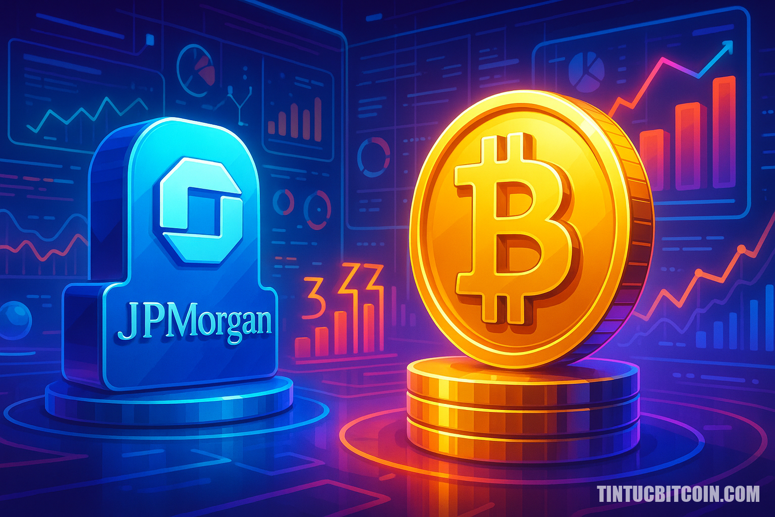Ngân hàng JPMorgan tăng cược vào Bitcoin trị giá 343 triệu USD - Tin Tức Bitcoin - Cập Nhật Tin Tức Coin Mới Nhất 24/7 2025 Ngân hàng JPMorgan tăng cược vào Bitcoin trị giá 343 triệu USD
