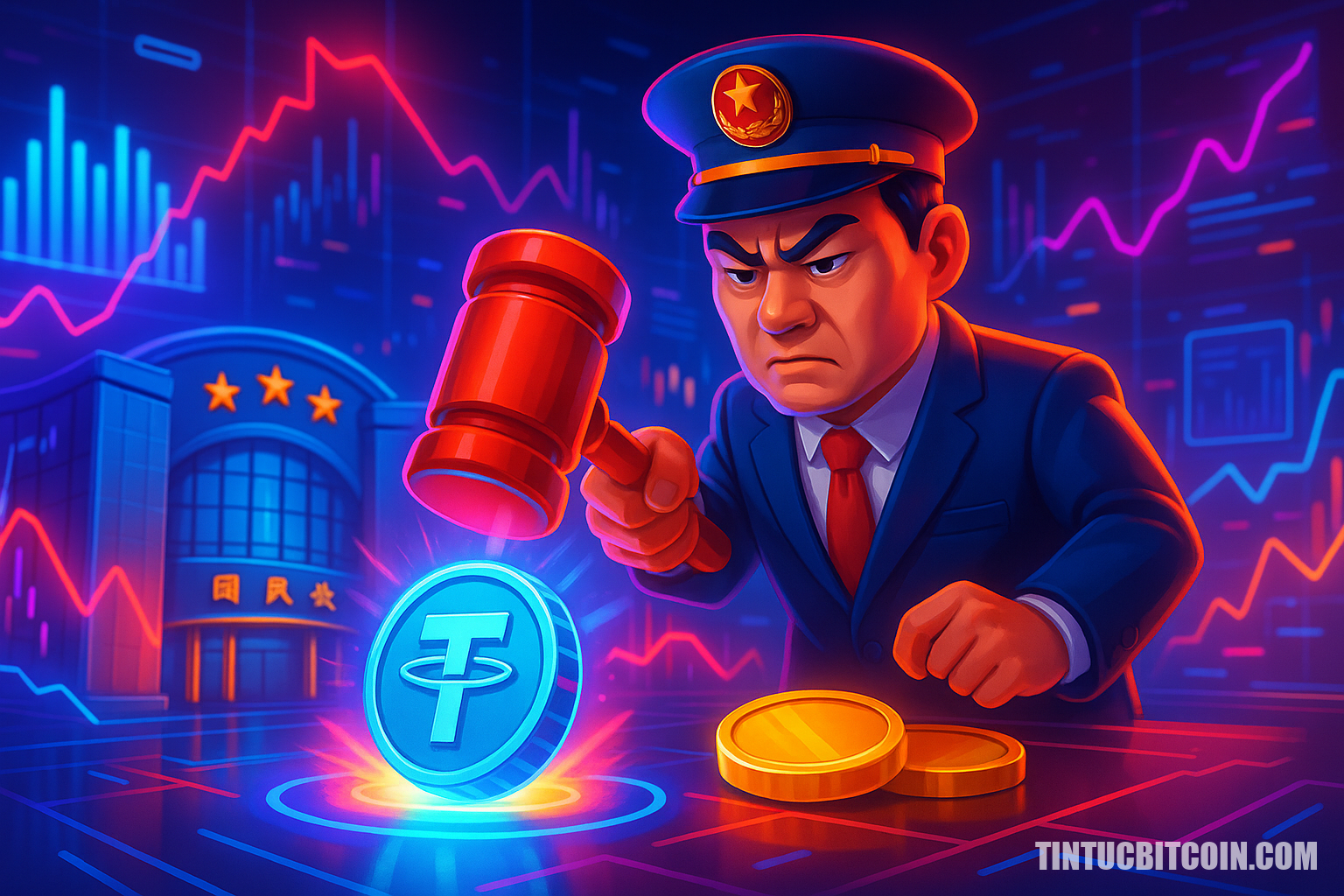 Ngân hàng Nhân dân Trung Quốc trấn áp stablecoin trong nước - Tin Tức Bitcoin - Cập Nhật Tin Tức Coin Mới Nhất 24/7 2025 Ngân hàng Nhân dân Trung Quốc trấn áp stablecoin trong nước