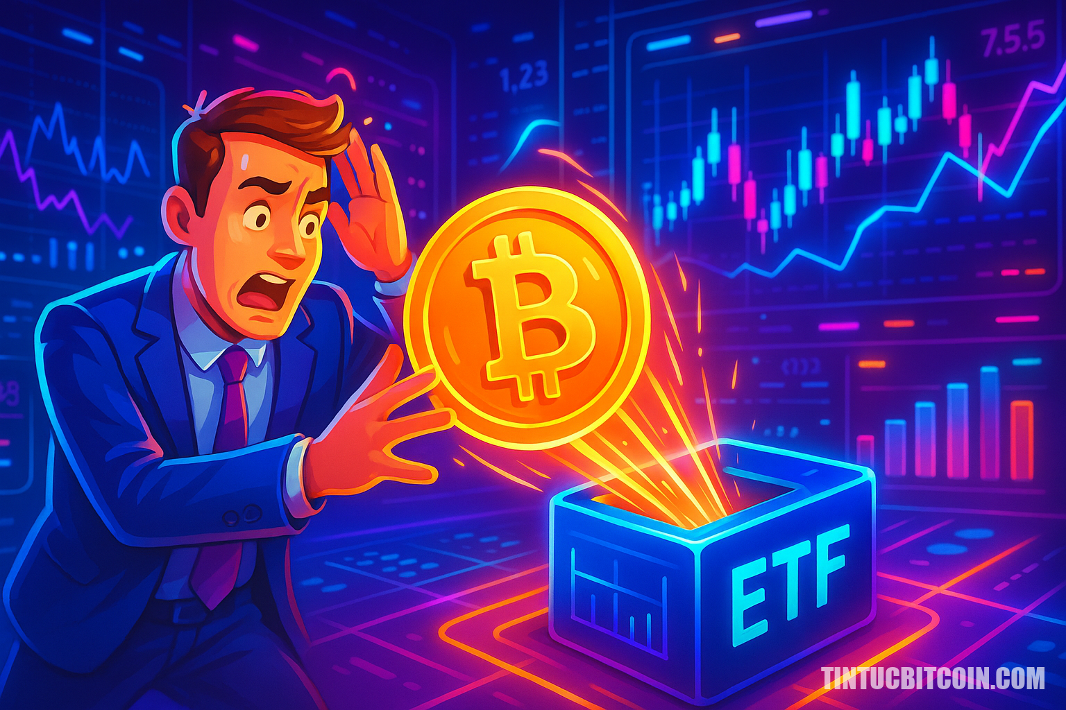 Nhà đầu tư rút 372 triệu USD khỏi Bitcoin ETF, vì sao hoảng loạn? - Tin Tức Bitcoin - Cập Nhật Tin Tức Coin Mới Nhất 24/7 2025 Nhà đầu tư rút 372 triệu USD khỏi Bitcoin ETF, vì sao hoảng loạn?