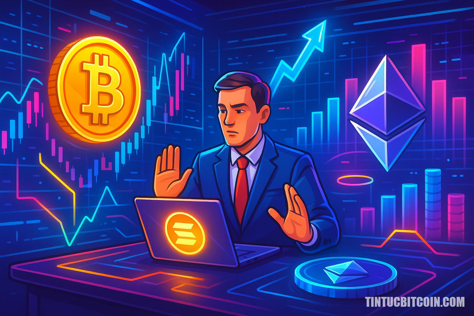 Nhà đầu tư tổ chức dừng tiếp xúc Bitcoin, Ethereum; Solana hưởng lợi - Tin Tức Bitcoin - Cập Nhật Tin Tức Coin Mới Nhất 24/7 2025 Nhà đầu tư tổ chức dừng tiếp xúc Bitcoin, Ethereum; Solana hưởng lợi