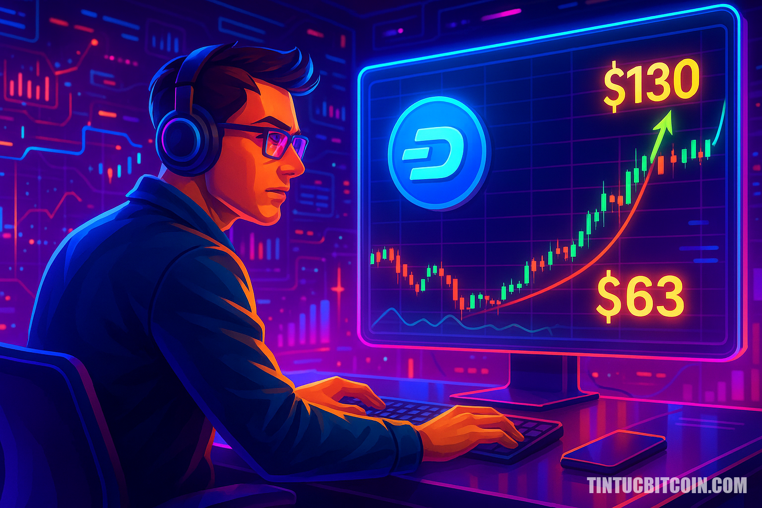 Nhà giao dịch DASH: hồi lên 63 USD, đã đến lúc nhắm 130 USD? - Tin Tức Bitcoin - Cập Nhật Tin Tức Coin Mới Nhất 24/7 2025 Nhà giao dịch DASH: hồi lên 63 USD, đã đến lúc nhắm 130 USD?