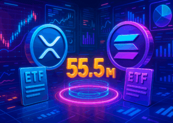 Quỹ XRP ETF bằng kỷ lục Solana với 55,5 triệu USD giao dịch ngày đầu