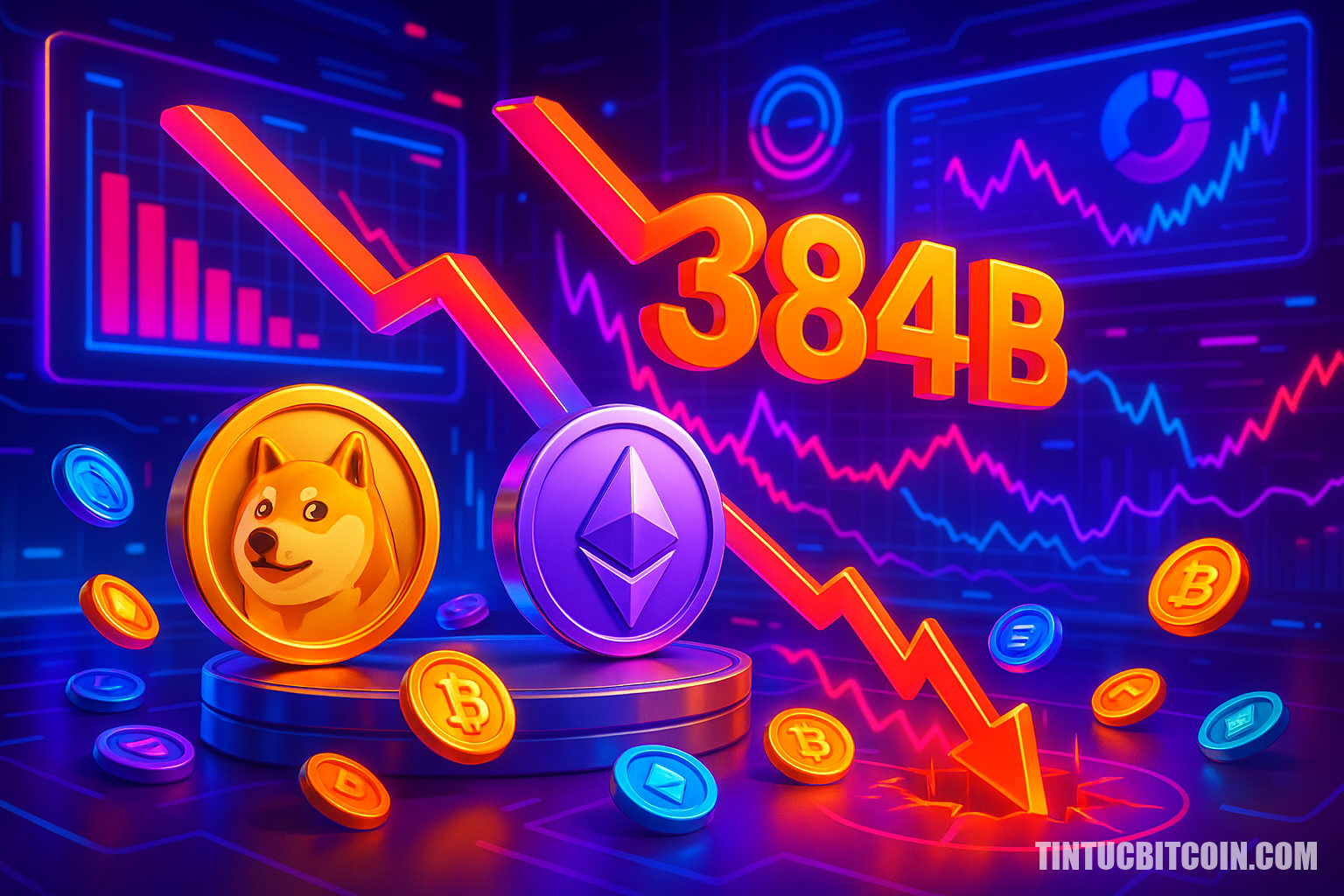 Thị trường altcoin mất 384 tỷ USD vốn hóa từ đỉnh đến 21/11 - Tin Tức Bitcoin - Cập Nhật Tin Tức Coin Mới Nhất 24/7 2025 Thị trường altcoin mất 384 tỷ USD vốn hóa từ đỉnh đến 21/11