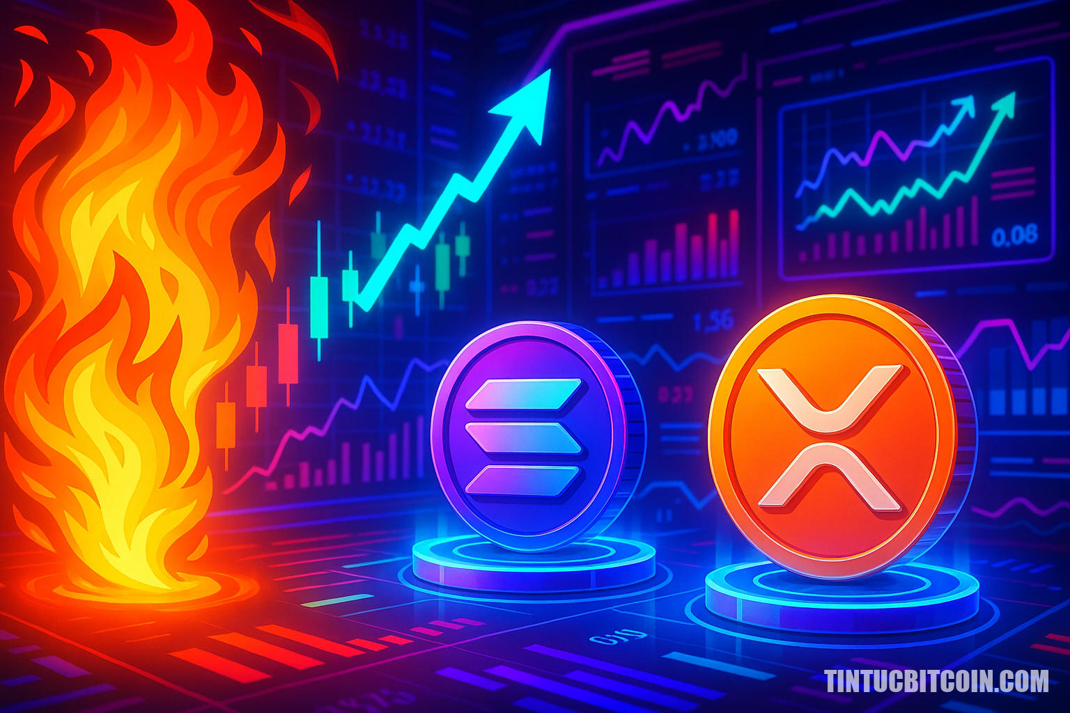 Thị trường đỏ lửa – Vì sao ETF Solana và XRP vẫn tăng? - Tin Tức Bitcoin - Cập Nhật Tin Tức Coin Mới Nhất 24/7 2025 Thị trường đỏ lửa – Vì sao ETF Solana và XRP vẫn tăng?