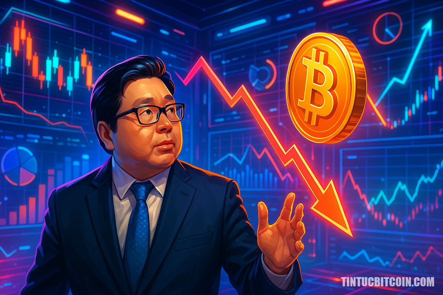 Tom Lee coi bán tháo Bitcoin là rối loạn nhà tạo lập, nêu điểm xoay - Tin Tức Bitcoin - Cập Nhật Tin Tức Coin Mới Nhất 24/7 2025 Tom Lee coi bán tháo Bitcoin là rối loạn nhà tạo lập, nêu điểm xoay