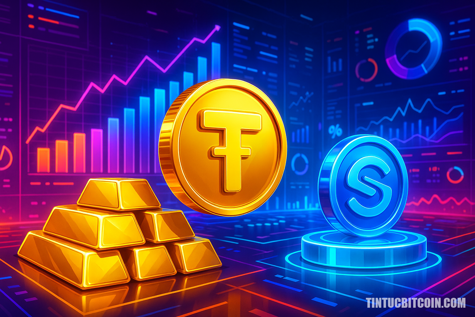 Vàng Token hóa đạt 3,9 tỷ USD, dòng vốn hiện ngang stablecoin - Tin Tức Bitcoin - Cập Nhật Tin Tức Coin Mới Nhất 24/7 2025 Vàng Token hóa đạt 3,9 tỷ USD, dòng vốn hiện ngang stablecoin