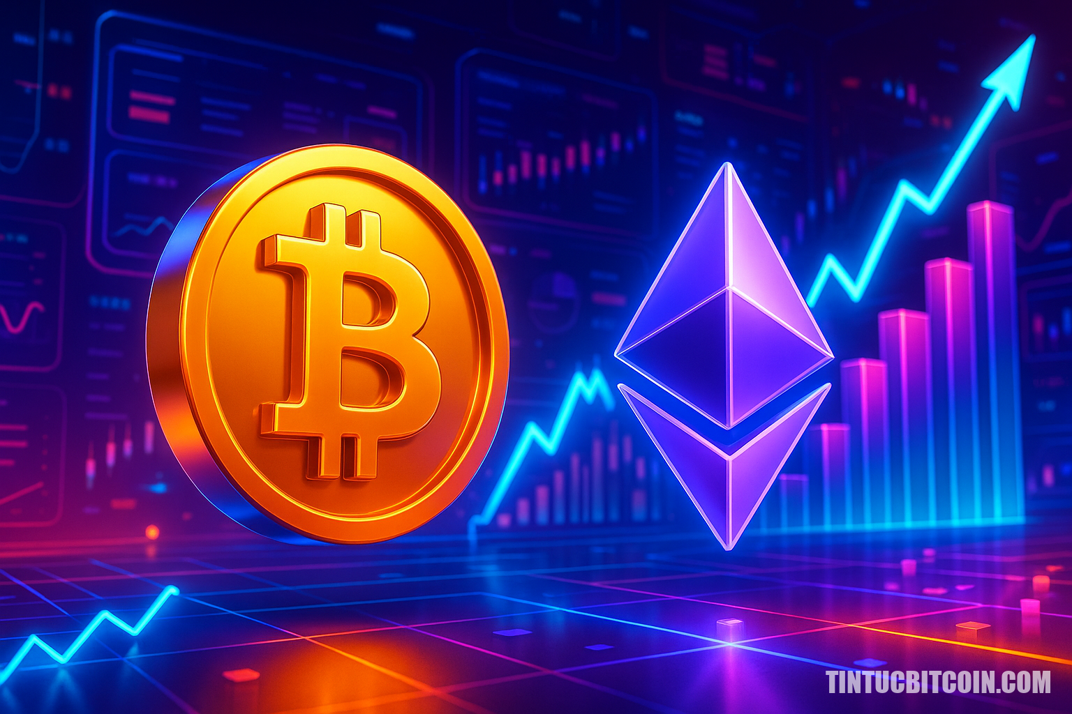 Vì sao 524 triệu USD đổ vào BTC là đe dọa mới đà tăng ETH? - Tin Tức Bitcoin - Cập Nhật Tin Tức Coin Mới Nhất 24/7 2025 Vì sao 524 triệu USD đổ vào BTC là đe dọa mới đà tăng ETH?