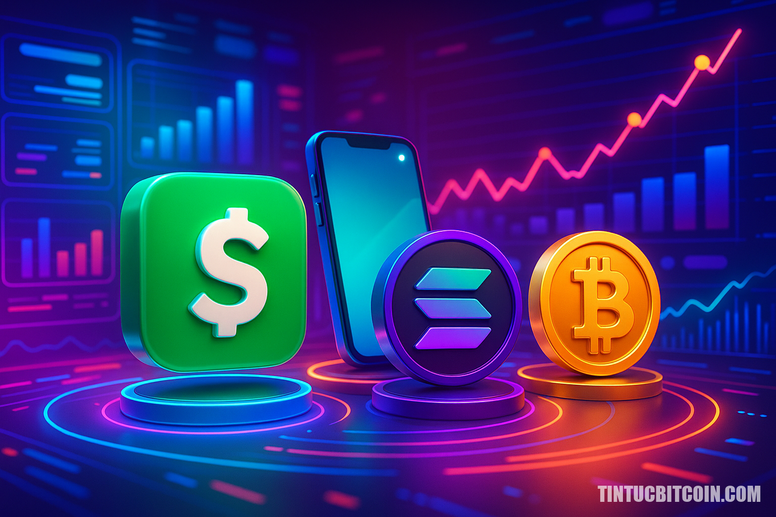 Vì sao Cash App chọn Solana thanh toán stablecoin thay vì Bitcoin? - Tin Tức Bitcoin - Cập Nhật Tin Tức Coin Mới Nhất 24/7 2025 Vì sao Cash App chọn Solana thanh toán stablecoin thay vì Bitcoin?