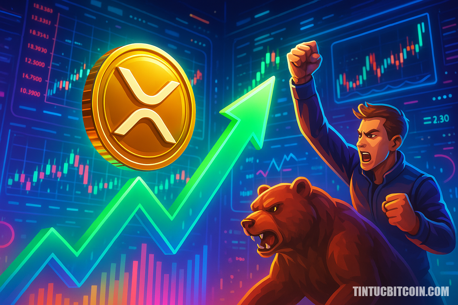 XRP sắp tăng khi nhà giao dịch quyết liệt, phe gấu mất kiểm soát? - Tin Tức Bitcoin - Cập Nhật Tin Tức Coin Mới Nhất 24/7 2025 XRP sắp tăng khi nhà giao dịch quyết liệt, phe gấu mất kiểm soát?