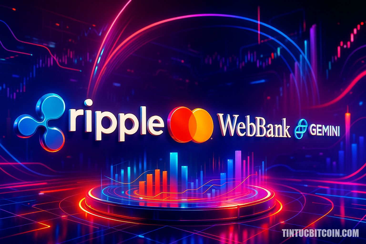 Ripple hợp tác với Mastercard, WebBank và Gemini - Tin Tức Bitcoin - Cập Nhật Tin Tức Coin Mới Nhất 24/7 2025 Ripple hợp tác với Mastercard, WebBank và Gemini