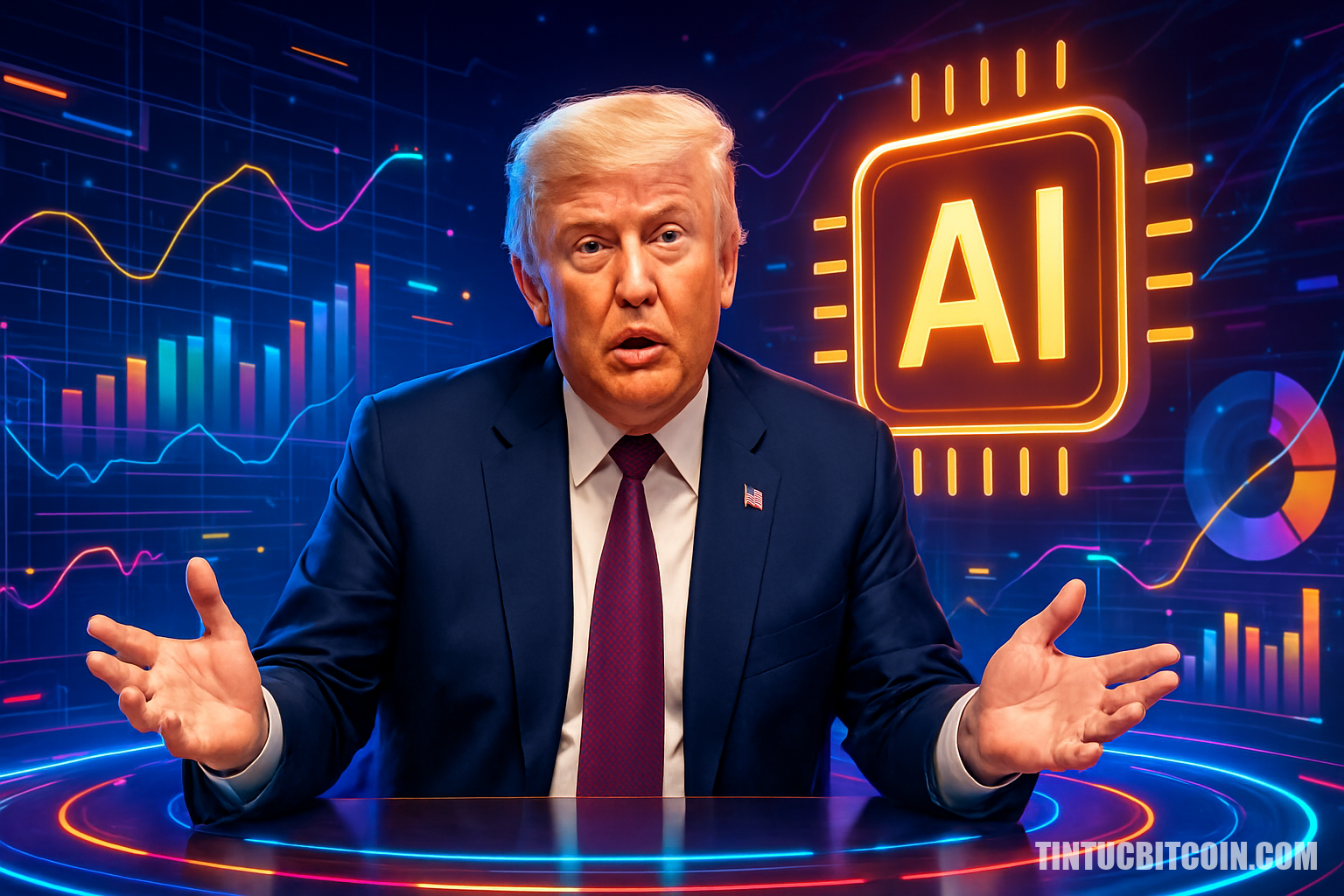Tổng thống Trump công bố Genesis Mission để đẩy nhanh AI - Tin Tức Bitcoin - Cập Nhật Tin Tức Coin Mới Nhất 24/7 2025 Tổng thống Trump công bố Genesis Mission để đẩy nhanh AI