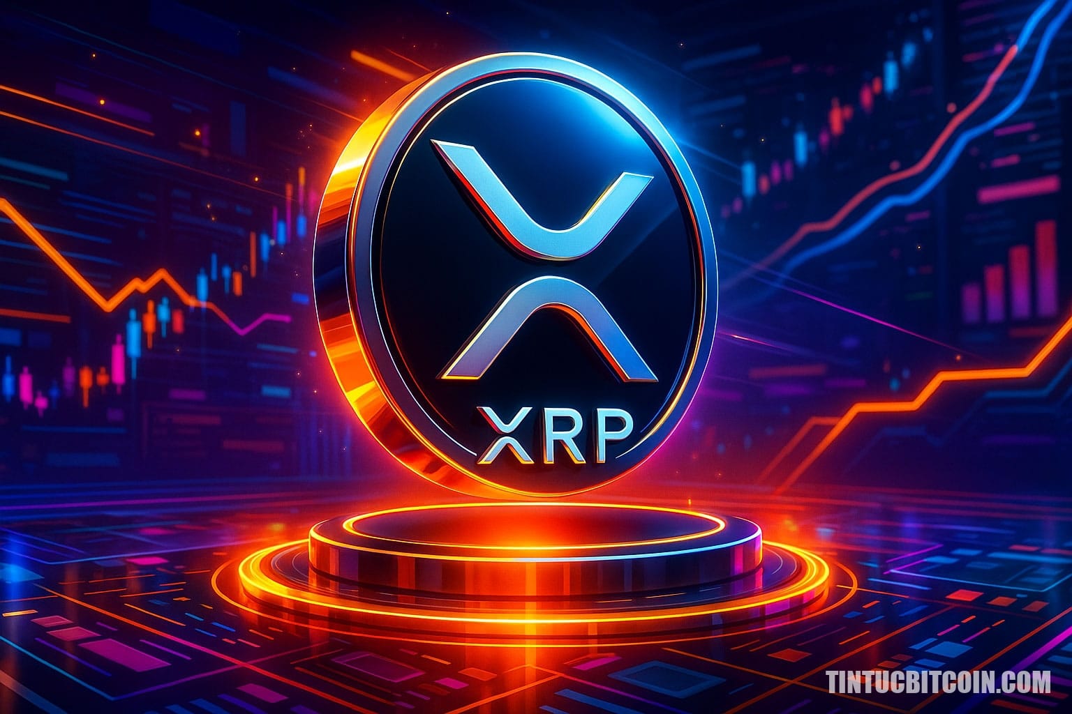 XRP triangle thắt chặt khi token giảm 6% - Tin Tức Bitcoin - Cập Nhật Tin Tức Coin Mới Nhất 24/7 2025 XRP triangle thắt chặt khi token giảm 6%