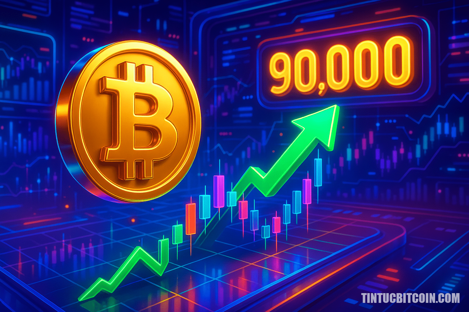 Bitcoin vượt 90.000 USD sau tín hiệu tăng từ hợp đồng tương lai - Tin Tức Bitcoin - Cập Nhật Tin Tức Coin Mới Nhất 24/7 2025 Bitcoin vượt 90.000 USD sau tín hiệu tăng từ hợp đồng tương lai