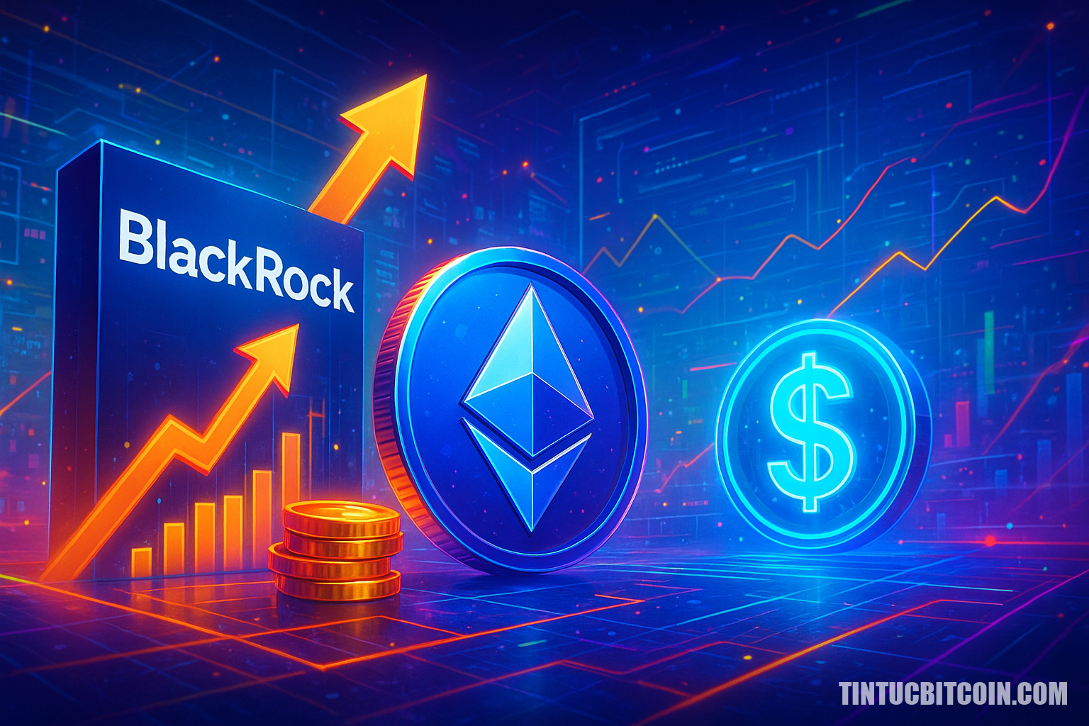 BlackRock dịch chuyển 109 triệu USD ETH, giá Ethereum bật tăng - Tin Tức Bitcoin - Cập Nhật Tin Tức Coin Mới Nhất 24/7 2025 BlackRock dịch chuyển 109 triệu USD ETH, giá Ethereum bật tăng