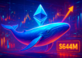 Cá voi Ethereum nhập cuộc khi ETF ETH rút ròng 644 triệu USD