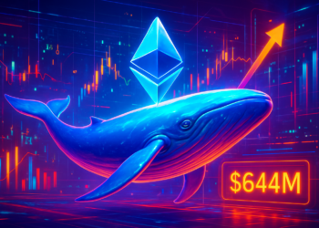 Cá voi Ethereum nhập cuộc khi ETF ETH rút ròng 644 triệu USD