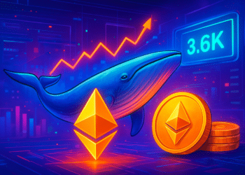 Cá voi Ethereum rút 6,5 triệu USD khỏi sàn, ETH hướng 3,6K nếu…