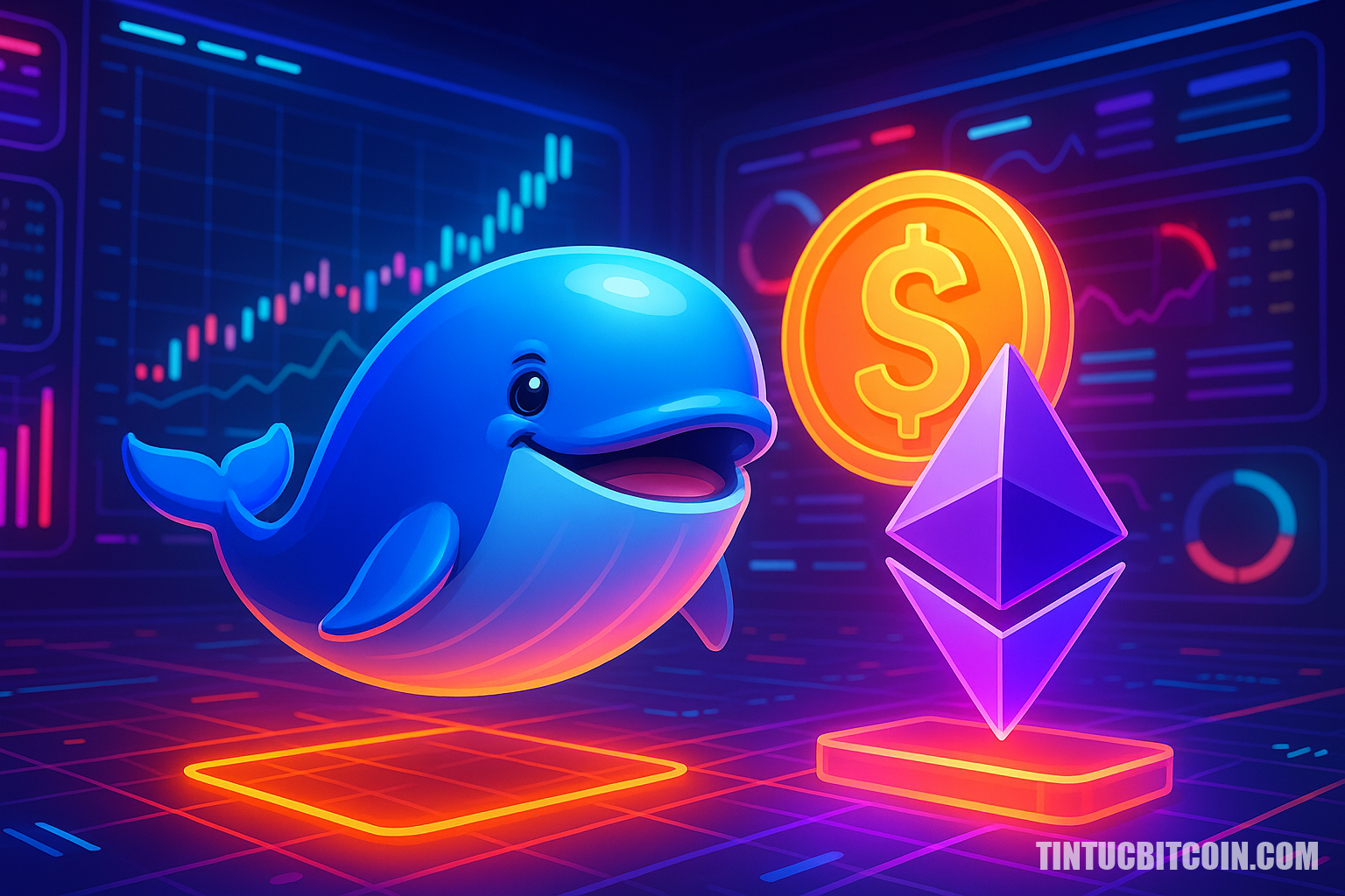 Cá voi Ethereum tăng nắm giữ lên 1,7 tỷ USD, có ảnh hưởng ETH? - Tin Tức Bitcoin - Cập Nhật Tin Tức Coin Mới Nhất 24/7 2025 Cá voi Ethereum tăng nắm giữ lên 1,7 tỷ USD, có ảnh hưởng ETH?