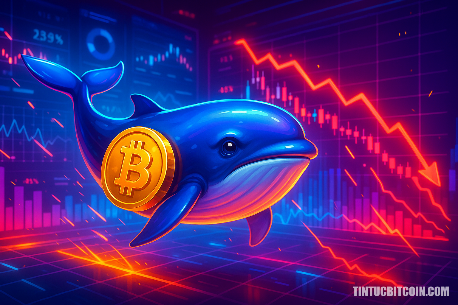 Cá voi khóa 30% Bitcoin, vì sao giá BTC vẫn giảm? - Tin Tức Bitcoin - Cập Nhật Tin Tức Coin Mới Nhất 24/7 2025 Cá voi khóa 30% Bitcoin, vì sao giá BTC vẫn giảm?