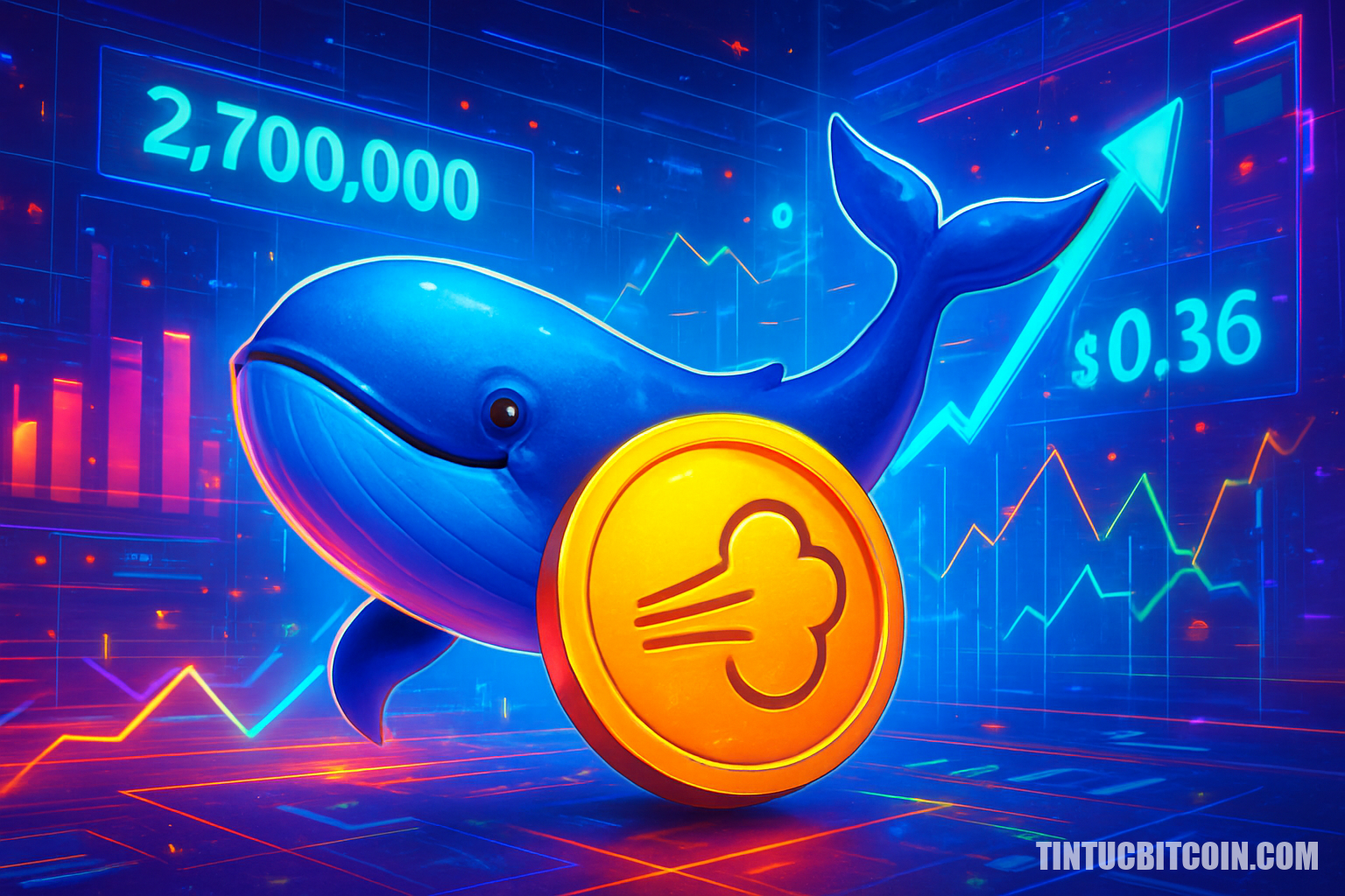 Cá voi mua vào FARTCOIN 2,7 triệu USD, giá 0,36 USD trở lại? - Tin Tức Bitcoin - Cập Nhật Tin Tức Coin Mới Nhất 24/7 2025 Cá voi mua vào FARTCOIN 2,7 triệu USD, giá 0,36 USD trở lại?