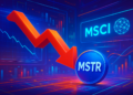 Cổ phiếu Strategy giảm trước phán quyết MSCI, MSTR sẽ ra sao?