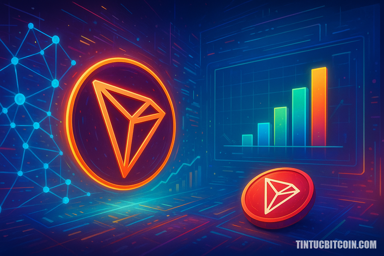 Mạng TRON mở rộng nhưng nhu cầu TRX vẫn đi ngang: Vì sao? - Tin Tức Bitcoin - Cập Nhật Tin Tức Coin Mới Nhất 24/7 2025 Mạng TRON mở rộng nhưng nhu cầu TRX vẫn đi ngang: Vì sao?