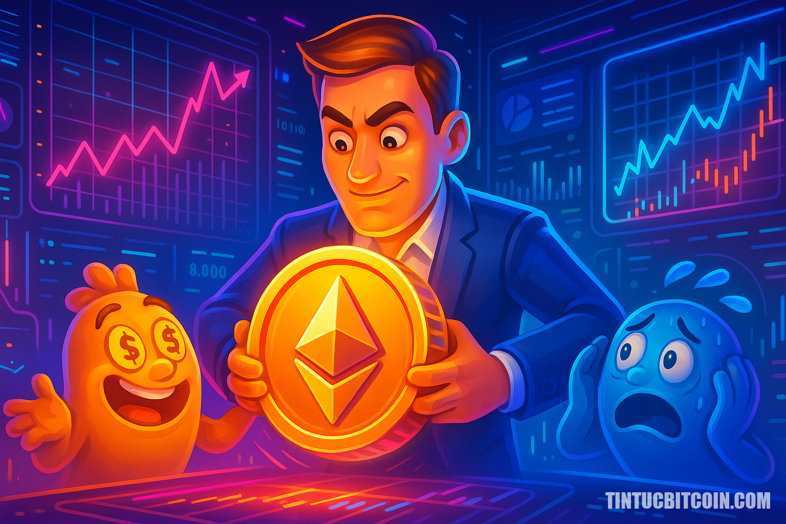 Nhà đầu tư giằng co giữa tham lam và sợ hãi khi Ethereum 3.000 USD - Tin Tức Bitcoin - Cập Nhật Tin Tức Coin Mới Nhất 24/7 2025 Nhà đầu tư giằng co giữa tham lam và sợ hãi khi Ethereum 3.000 USD