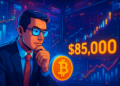 Nhà đầu tư xem 85.000 USD là ngưỡng then chốt của Bitcoin
