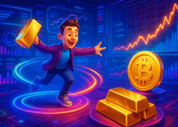 Nhà đầu tư xoay vòng khi vàng áp sát đỉnh, Bitcoin lại giảm?