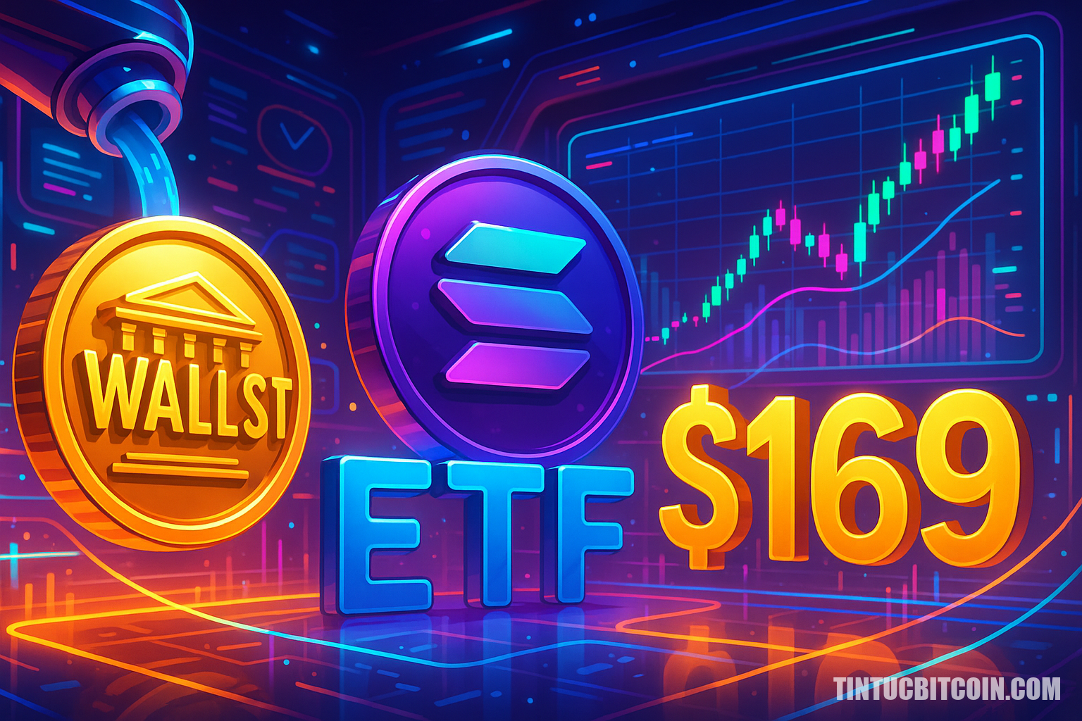 Phố Wall rót 45 triệu USD vào ETF Solana, mốc 169 USD có điều kiện - Tin Tức Bitcoin - Cập Nhật Tin Tức Coin Mới Nhất 24/7 2025 Phố Wall rót 45 triệu USD vào ETF Solana, mốc 169 USD có điều kiện