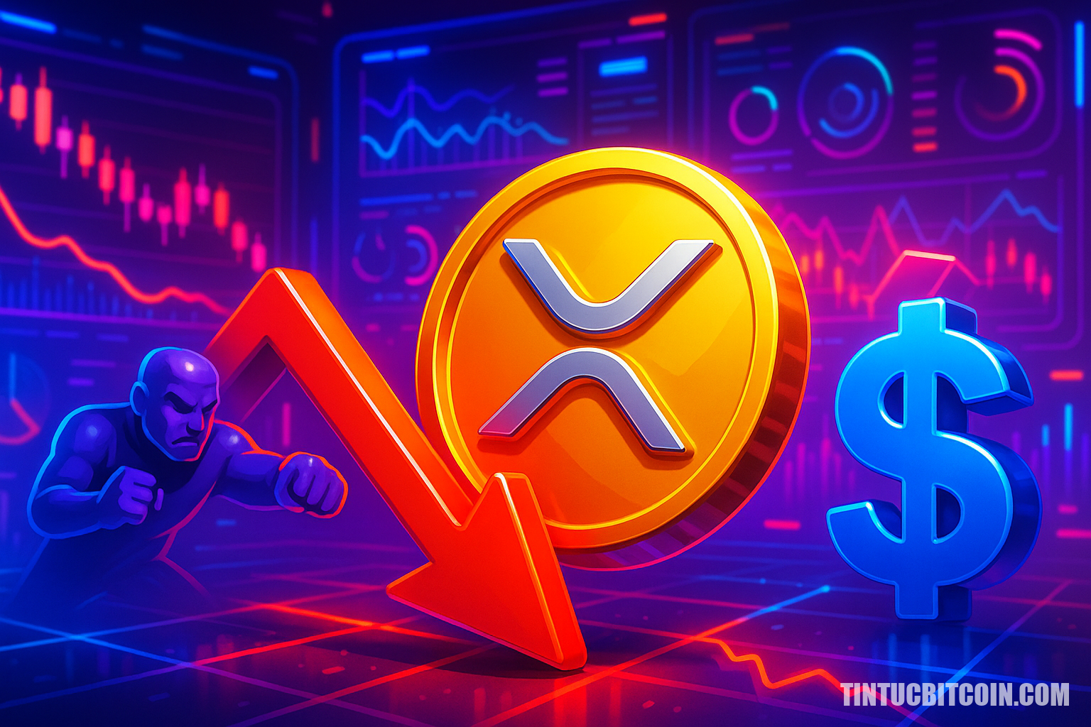 XRP giảm sâu khi phe bán áp đảo, rủi ro về 1,5 USD nếu... - Tin Tức Bitcoin - Cập Nhật Tin Tức Coin Mới Nhất 24/7 2025 XRP giảm sâu khi phe bán áp đảo, rủi ro về 1,5 USD nếu...