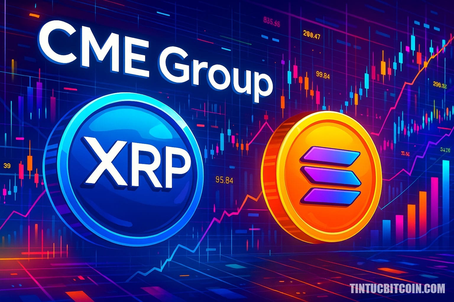 CME Group ra mắt hợp đồng tương lai XRP, SOL theo giá giao ngay - Tin Tức Bitcoin - Cập Nhật Tin Tức Coin Mới Nhất 24/7 2025 CME Group ra mắt hợp đồng tương lai XRP, SOL theo giá giao ngay