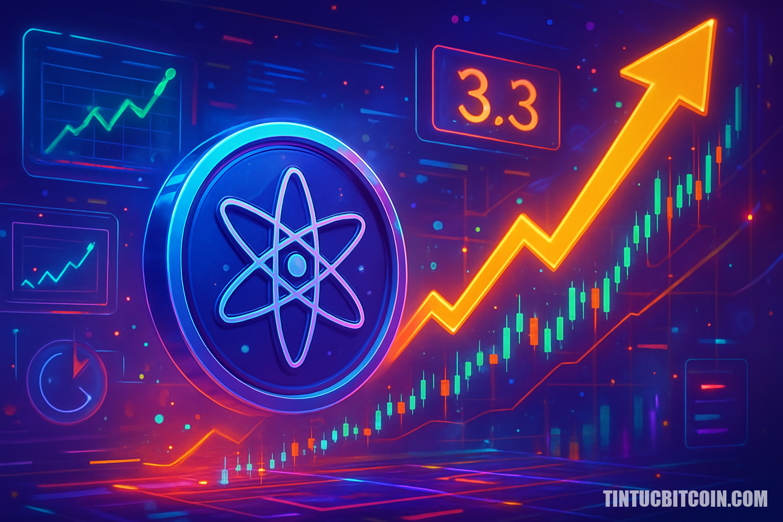 ATOM lập đỉnh 2 tháng, giá có hướng tới 3,3 USD? - Tin Tức Bitcoin - Cập Nhật Tin Tức Coin Mới Nhất 24/7 2026 ATOM lập đỉnh 2 tháng, giá có hướng tới 3,3 USD?
