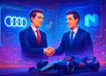 Audi Revolut F1 bắt tay Nexo trong thỏa thuận hợp tác chiến lược