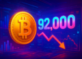 Bitcoin giữ mốc 92.000 USD nhưng dấu hiệu suy yếu xuất hiện