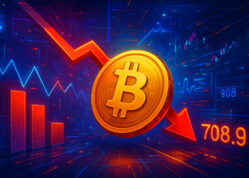 Bitcoin rơi dưới 90.000 USD sau làn sóng thanh lý 708,9 triệu USD