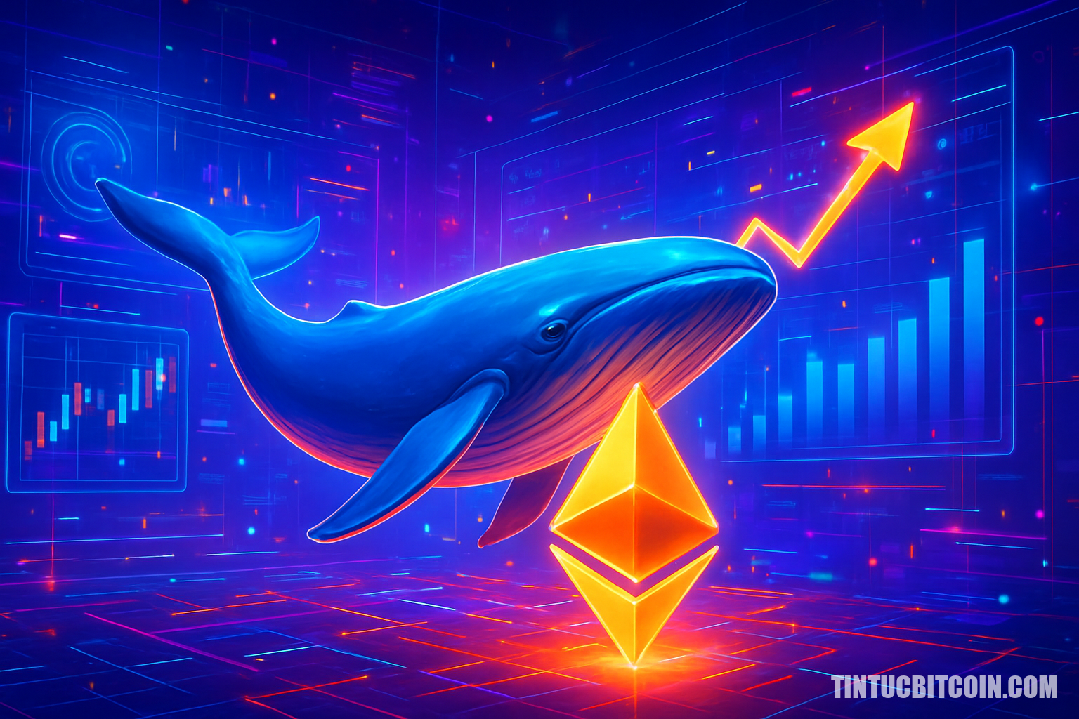 Cá voi mua lớn, Ethereum có thể lấy lại đỉnh cũ? - Tin Tức Bitcoin - Cập Nhật Tin Tức Coin Mới Nhất 24/7 2026 Cá voi mua lớn, Ethereum có thể lấy lại đỉnh cũ?