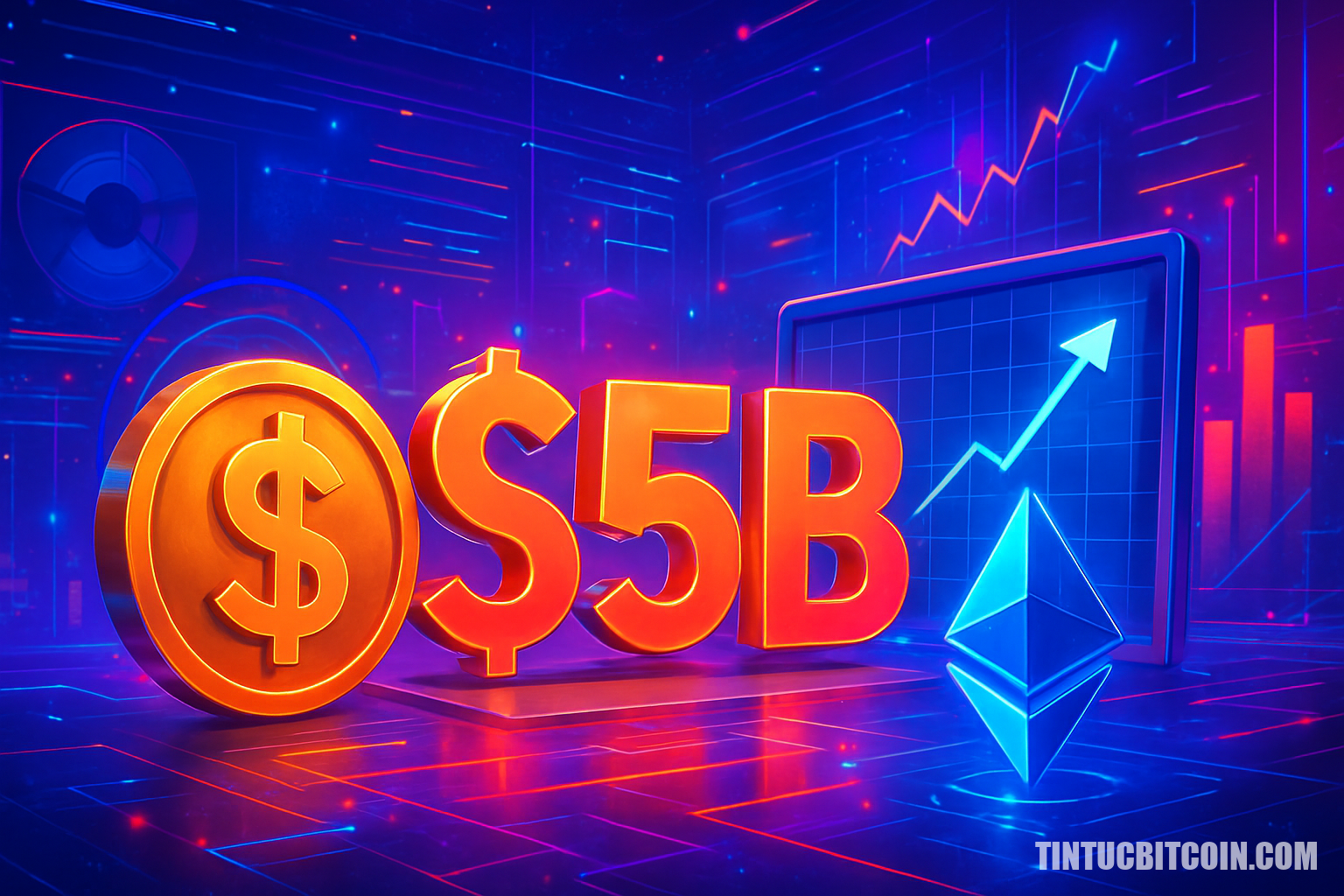 Các nhà phát hành stablecoin thu 5 tỷ USD trên Ethereum - Tin Tức Bitcoin - Cập Nhật Tin Tức Coin Mới Nhất 24/7 2026 Các nhà phát hành stablecoin thu 5 tỷ USD trên Ethereum